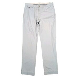Polo Ralph Lauren Regular Fit Sky Blue Khaki Chino Pants Men's Size 34x32